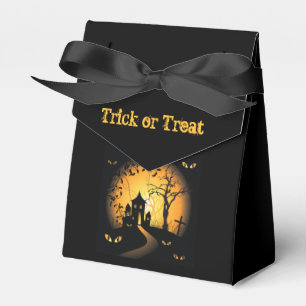 Haunted House Halloween Tent Favor Box