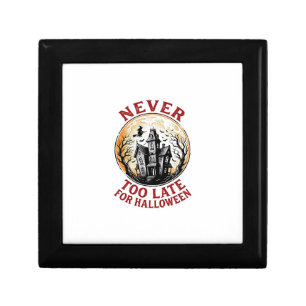Haunted House Halloween Vintage Engraving Shirt_1 Gift Box