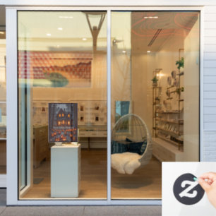 Haunted House - Halloween Window Cling