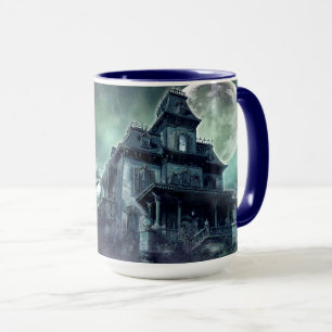 Haunted House Horror Mug – Ghost Infested Mansion
