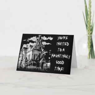 HAUNTED HOUSE INVITATION