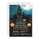 Haunted House Invitation Halloween Costume Party 