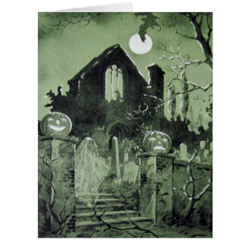 Haunted House Jack O Lantern Ghost Bat