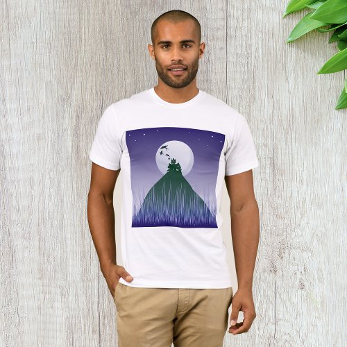 Haunted House On A Hill Mens T_Shirt
