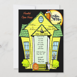 Haunted House Party Invitation