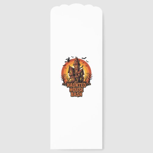 Haunted House Party Vintage Engraving Halloween De Bookmarks