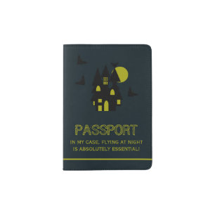 Haunted House Passport Holder