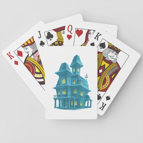 Haunted House Playing Cards