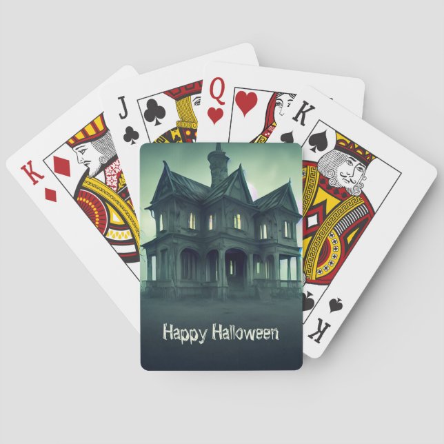 Haunted House Poker Cards (Back)