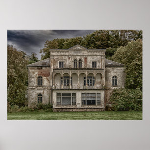 haunted house poster