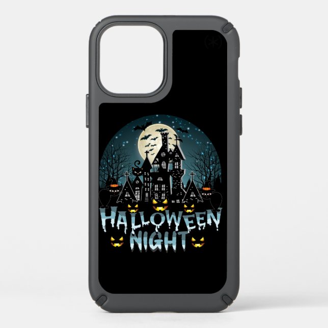 Haunted House, Scary Halloween Night Speck iPhone 12 Pro Case (Front)