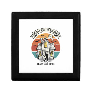 Haunted House Shirt Funny Vintage Halloween Scare  Gift Box