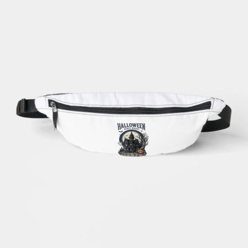 Haunted House Shirt Vintage Engraving Spooky Seaso Fanny Pack