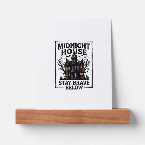 Haunted House Shirt Vintage Spooky Night Design_1 Picture Ledge