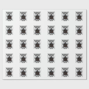Haunted House Shirt Vintage Spooky Night Design_1 Wrapping Paper