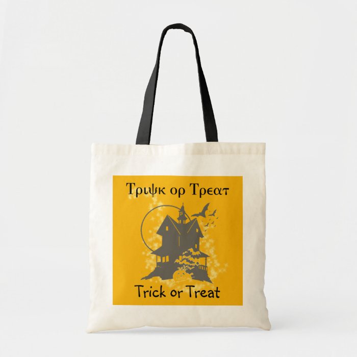 Haunted House Tote Bag