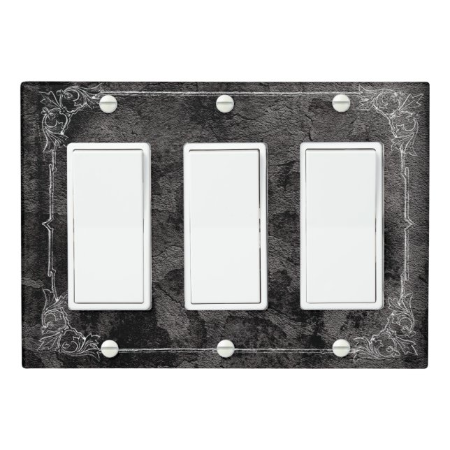 Haunted House Vintage  Light Switch Cover (In Situ)