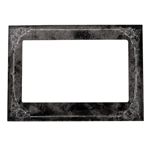 Haunted House Vintage  Magnetic Frame (Front)