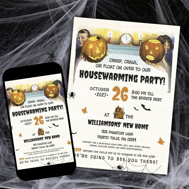 Haunted House Warming Party  Invitation (Creator Uploaded)