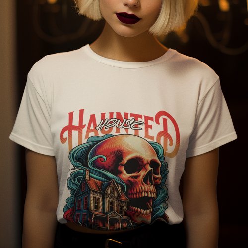 Haunted House Where Every Corner Holds A Secret T_Shirt