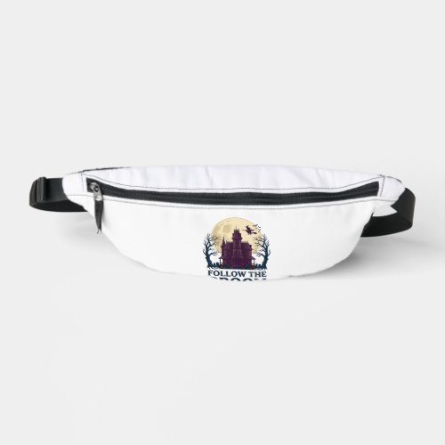 Haunted House Witch Shirt Vintage Halloween Engrav Fanny Pack