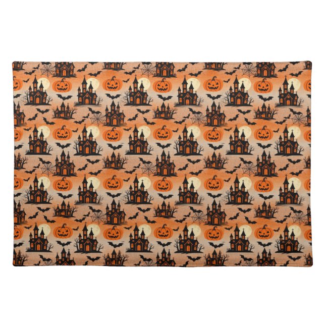 Haunted Houses Placemat (Front)