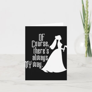 Haunted Mansion Card