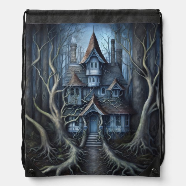 Haunted Mansion Forest Drawstring Bag (Front)