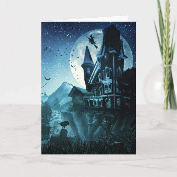 Haunted Mansion Greeting Card | Zazzle.com