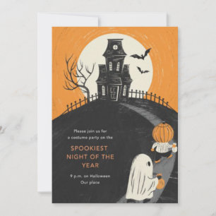 Haunted Mansion Halloween Party Invitation