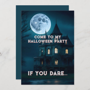 Haunted Mansion Halloween Party Invitation