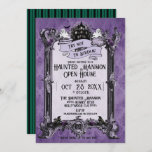 Haunted Mansion Open House (Back Image Holder) Invitation