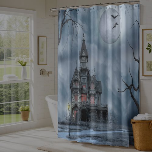 Haunted Mansion Shower Curtain