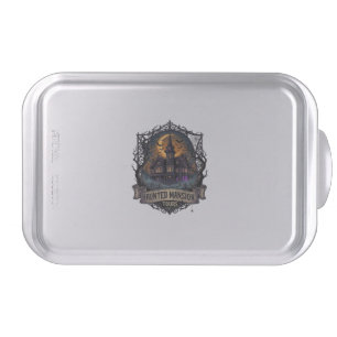 Haunted Mansion Tours Halloween Gothic House Cresc Cake Pan