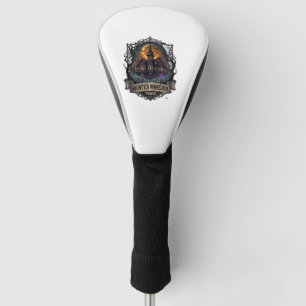 Haunted Mansion Tours Halloween Gothic House Cresc Golf Head Cover