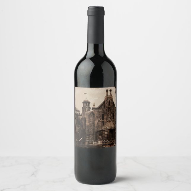 Haunted Mansion Wine Label (Front)