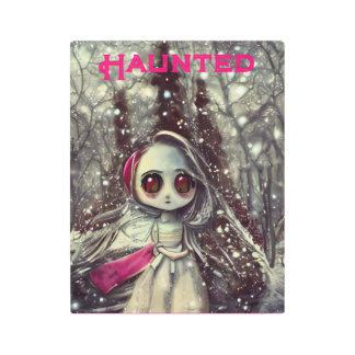 Haunted Metal Print