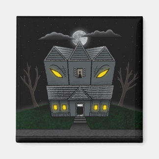 Haunted Monster House Magnet