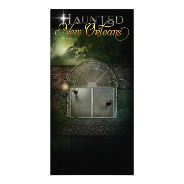 Haunted New Orleans Ghost Hotel Card (Front)