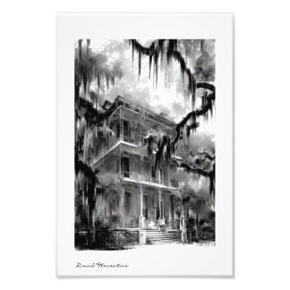 Haunted New Orleans Home 4 Photo Print