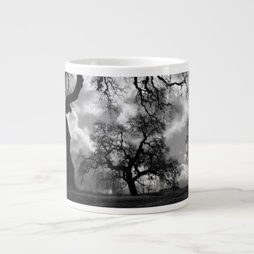 Haunted Oaks Scenic Stormy Skies Photograph  Large Coffee Mug