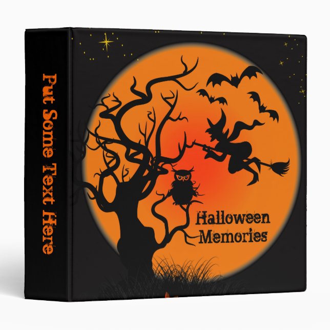 Haunted Place Custom Avery Binder (Front/Spine)