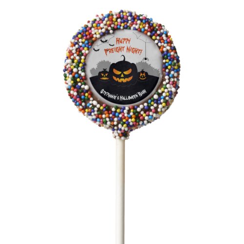 Haunted Pumpkin Patch Chocolate Covered Oreo Pop