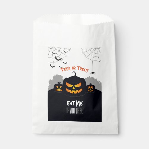 Haunted Pumpkin Patch Favor Bag