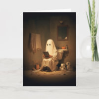 Haunted Restroom Ghost Reading