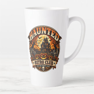 Haunted Retro Club Latte Mug