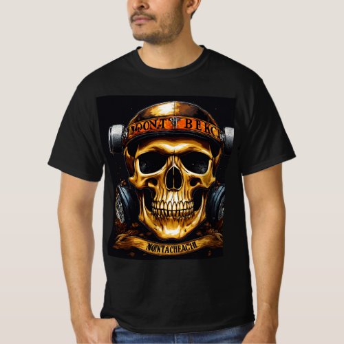 Haunted Royalty Skull bone Collection T_Shirt