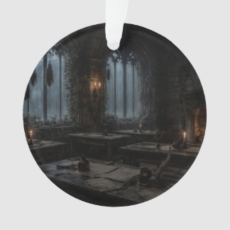 Haunted Scriptorium Ornament