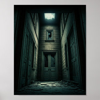 Haunted Shadows: The Abandoned House Poster