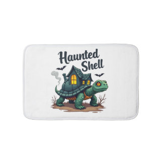 Haunted Shell Turtle Bath Mat
